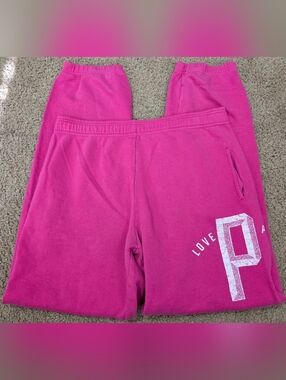 PINK Victoria's Secret Oversized Vintage Pocket Sweatpants Joggers